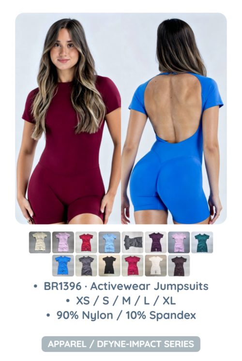 BR1396 · Activewear Jumpsuits