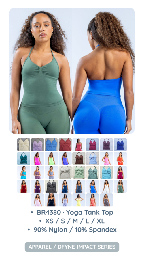 BR4380 · Yoga Tank Top
