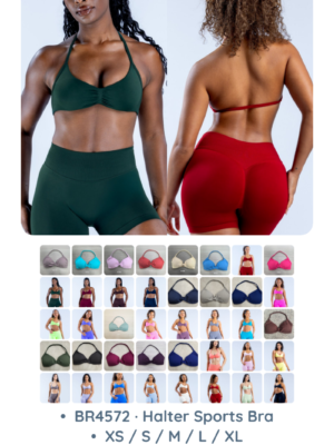 BR4572 · Halter Sports Bra