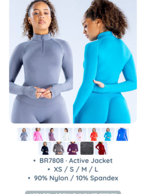 BR7808 · Active Jacket