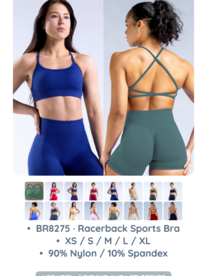 BR8275 · Racerback Sports Bra