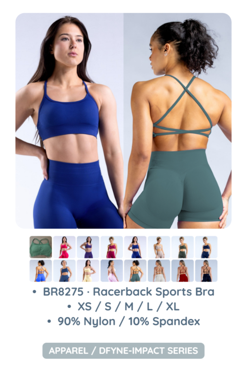 BR8275 · Racerback Sports Bra