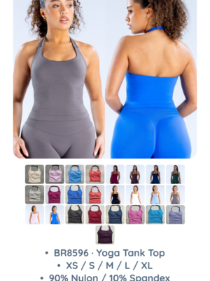 BR8596 · Yoga Tank Top