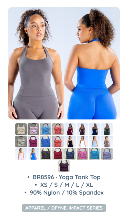 BR8596 · Yoga Tank Top