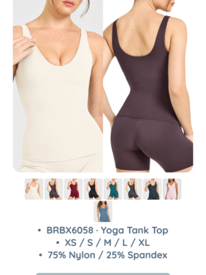 BRBX6058 · Yoga Tank Top