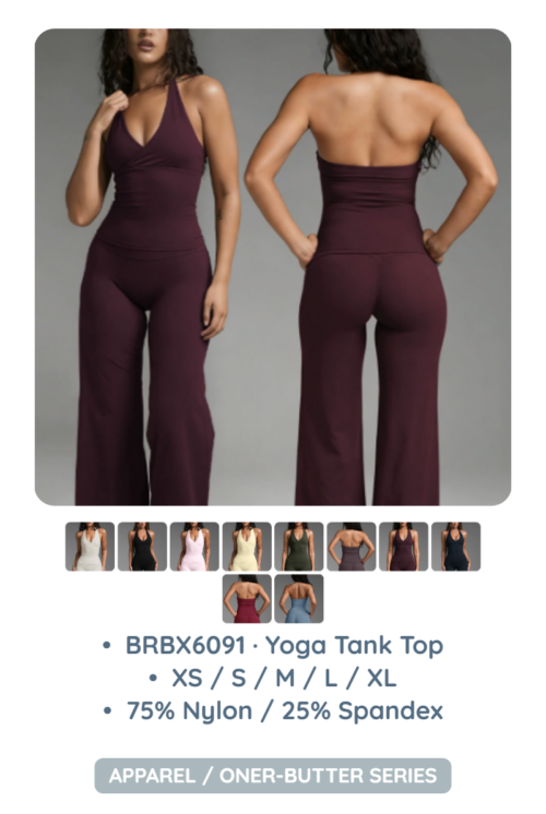 BRBX6091 · Yoga Tank Top