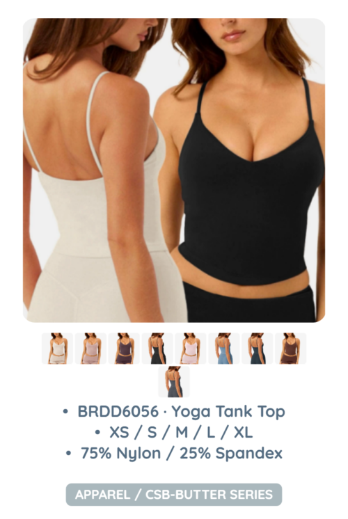 BRDD6056 · Yoga Tank Top
