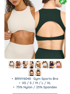 BRNY6048 · Gym Sports Bra