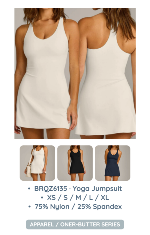 BRQZ6135 · Yoga Jumpsuit