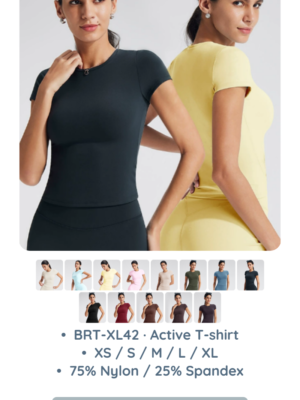 BRT-XL42 · Active T-shirt