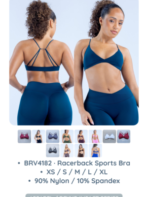 BRV4182 · Racerback Sports Bra