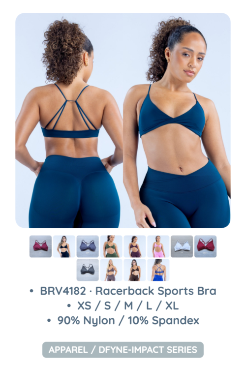 BRV4182 · Racerback Sports Bra