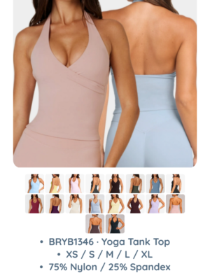 BRYB1346 · Yoga Tank Top