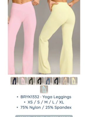 BRYK1332 · Yoga Leggings