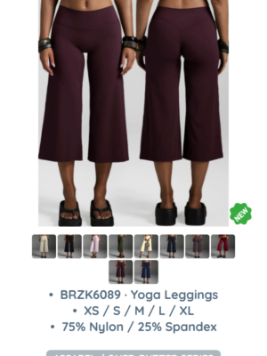 BRZK6089 · Yoga Leggings